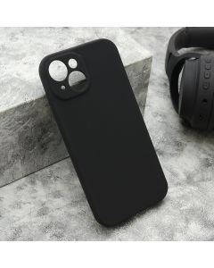 Maska VELVET TOUCH za iPhone 15, crna - F120066
