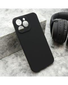 Maska VELVET TOUCH za iPhone 15 Pro Max, crna - F120070