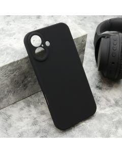 Maska VELVET TOUCH za iPhone 16, crna - F120071