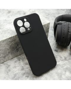 Maska VELVET TOUCH za iPhone 16 Pro Max, crna - F120078