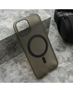 Maska CLOUD MagSafe za iPhone 15, crna - F120153