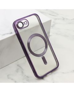 Maska CAMERA PROTECT MagSafe za iPhone 16E, ljubičasta - F120261