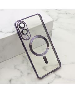 Maska CAMERA PROTECT MagSafe za Samsung S25 Edge 5G, ljubičasta - F120267