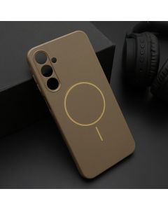 Maska za Samsung Galaxy A16 4G/A16 5G JELLY MagSafe tamno zlatna