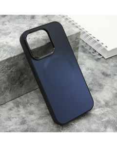 Maska COLOR METAL MagSafe za iPhone 15 Pro Max, crna - F120350
