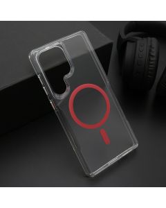 Maska za Samsung Galaxy S25 Ultra 5G AURA MagSafe crvena