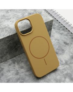 Maska FLEX MagSafe za iPhone 15, zlatna - F120402