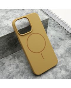 Maska FLEX MagSafe za iPhone 15 Pro Max, zlatna - F120417