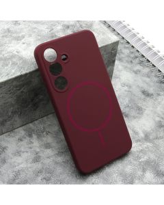 Maska FLEX MagSafe za Samsung S931B Galaxy S25 5G, bordo - F120419