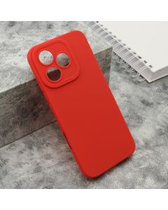 Silikonska maska Pro Camera za Honor 400 Lite crvena