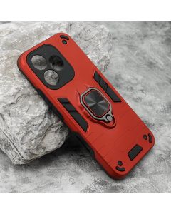 Maska Square ring za Honor 400 Lite, crvena - F120576