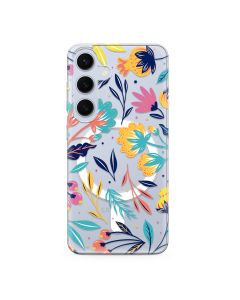 Maska silikonska PRINT MagSafe za Samsung S921B Galaxy S24 5G, cvet - F120609