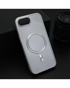 Maska ZEN SHIELD MagSafe za iPhone 16e, srebrna - F120673
