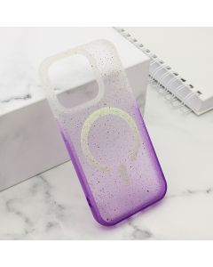 Maska Starlight MagSafe za iPhone 15 Pro, ljubičasta - F120783