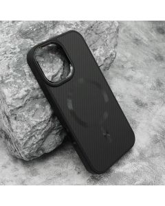 Maska CARBON MagSafe za iphone 16, crna (big camera) - F120785