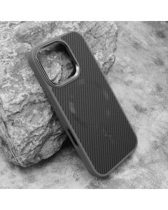 Maska CARBON MagSafe za iPhone 16 Pro, siva (big camera) - F120786