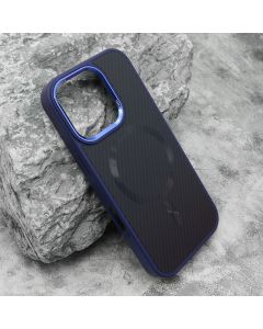 Futrola CARBON MagSafe za iPhone 16 Pro, plava (big camera)