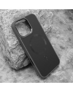 Maska CARBON MagSafe za iPhone 16 Pro Max, siva (big camera) - F120792