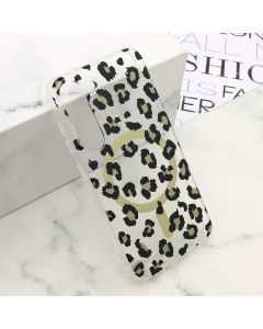 Maska LEOPARD MagSafe za Samsung s911B Galaxy s23 5G, crna - F120826