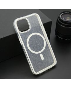 Futrola CRYSTAL MagSafe za iPhone 13, bela