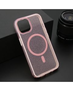 Futrola CRYSTAL MagSafe za iPhone 13, roza