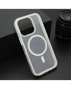 Maska CRYSTAL MagSafe za iPhone 16 Pro, bela - F120844