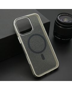 Maska CRYSTAL MagSafe za iPhone 16 Pro Max, crna - F120853