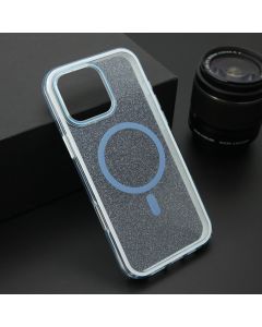 Maska CRYSTAL MagSafe za iPhone 16 Pro Max, plava - F120856
