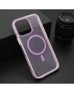 Maska za iPhone 16 Pro Max (69) ljubičasta CRYSTAL MagSafe