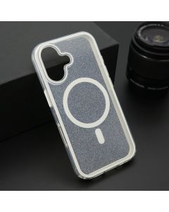 Maska CRYSTAL MagSafe za iPhone 16, bela