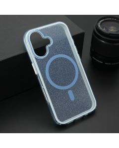 Futrola CRYSTAL MagSafe za iPhone 16, plava