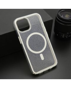 Futrola Crystal MagSafe za iPhone 14, bela