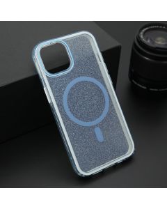 Futrola CRYSTAL MagSafe za iPhone 14, plava