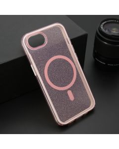 Maska CRYSTAL MagSafe za iPhone 16E, roza - F120870