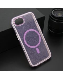 Maska CRYSTAL MagSafe za iPhone 16E, ljubičasta - F120872