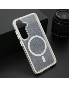 Maska CRYSTAL MagSafe za Samsung S921B Galaxy S24 5G, bela - F120874