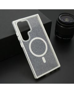 Maska CRYSTAL MagSafe za Samsung S928B Galaxy S24 Ultra 5G, bela - F120879