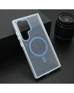 Maska za Samsung Galaxy S24 Ultra 5G CRYSTAL MagSafe plava