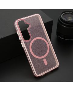 Maska CRYSTAL MagSafe za Samsung S931B Galaxy S25 5G, roza - F120885