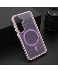 Futrola CRYSTAL MagSafe za Samsung S931B Galaxy S25 5G, ljubičasta