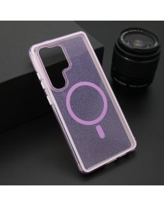 Futrola CRYSTAL MagSafe za Samsung S938B Galaxy S25 Ultra 5G, ljubičasta