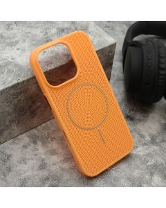 Maska za iPhone 16 Pro (63) narandžasta LUME MagSafe