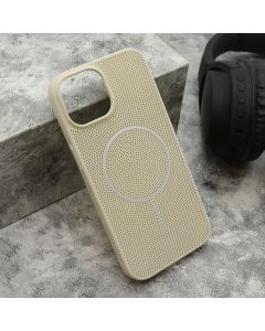 Maska LUME MagSafe za iPhone 15, bež - F120962