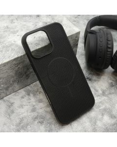 Maska za iPhone 16 Pro Max (69) LUME MagSafe crna