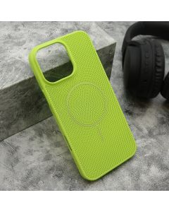 Maska za iPhone 16 Pro Max (69) LUME MagSafe zelena