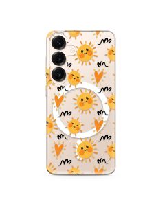 Maska silikonska PRINT MagSafe za Samsung S931B Galaxy S25 5G, sun - F121077