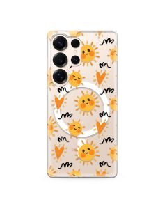 Maska silikonska PRINT MagSafe za Samsung S938B Galaxy S25 Ultra 5G, sun - F121081