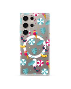 Maska silikonska PRINT MagSafe za Samsung S928B Galaxy S24 Ultra 5G, beach - F121086