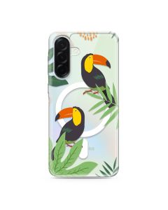 Maska silikonska PRINT MagSafe za Samsung A366B Galaxy A36 5G, jungle - F121099