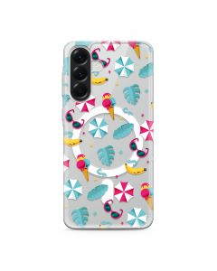 Maska silikonska PRINT MagSafe za Samsung A566B Galaxy A56 5G, beach - F121102